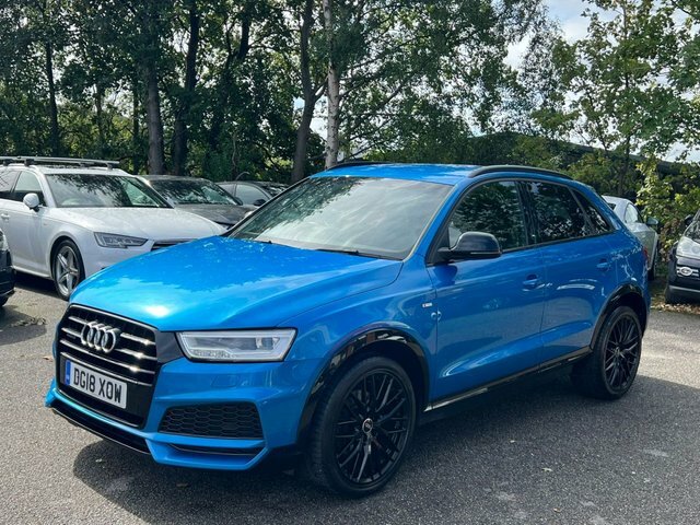 Audi Q3 2.0 Tdi Black Edition Blue #2