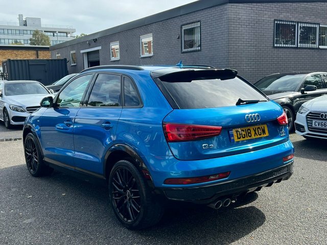 Audi Q3 2.0 Tdi Black Edition Blue #4
