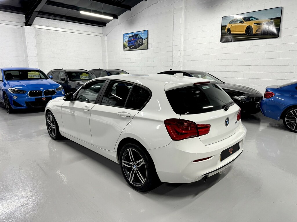 BMW 1 Series 1.5 118I Sport 5-Door White #6