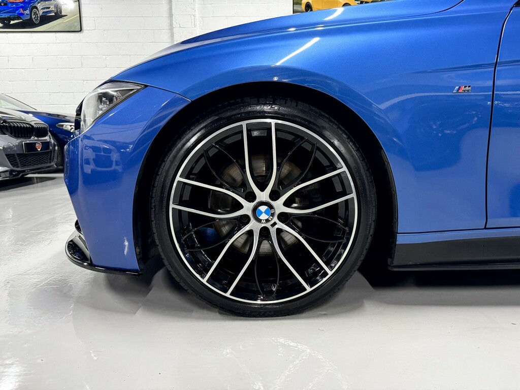 BMW 3 Series 3.0 330D M Sport Saloon Blue #2