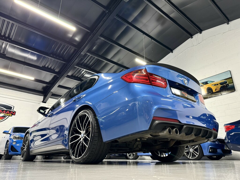 BMW 3 Series 3.0 330D M Sport Saloon Blue #6