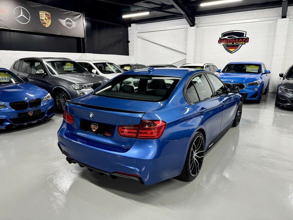 BMW 3 Series 3.0 330D M Sport Saloon Blue #4