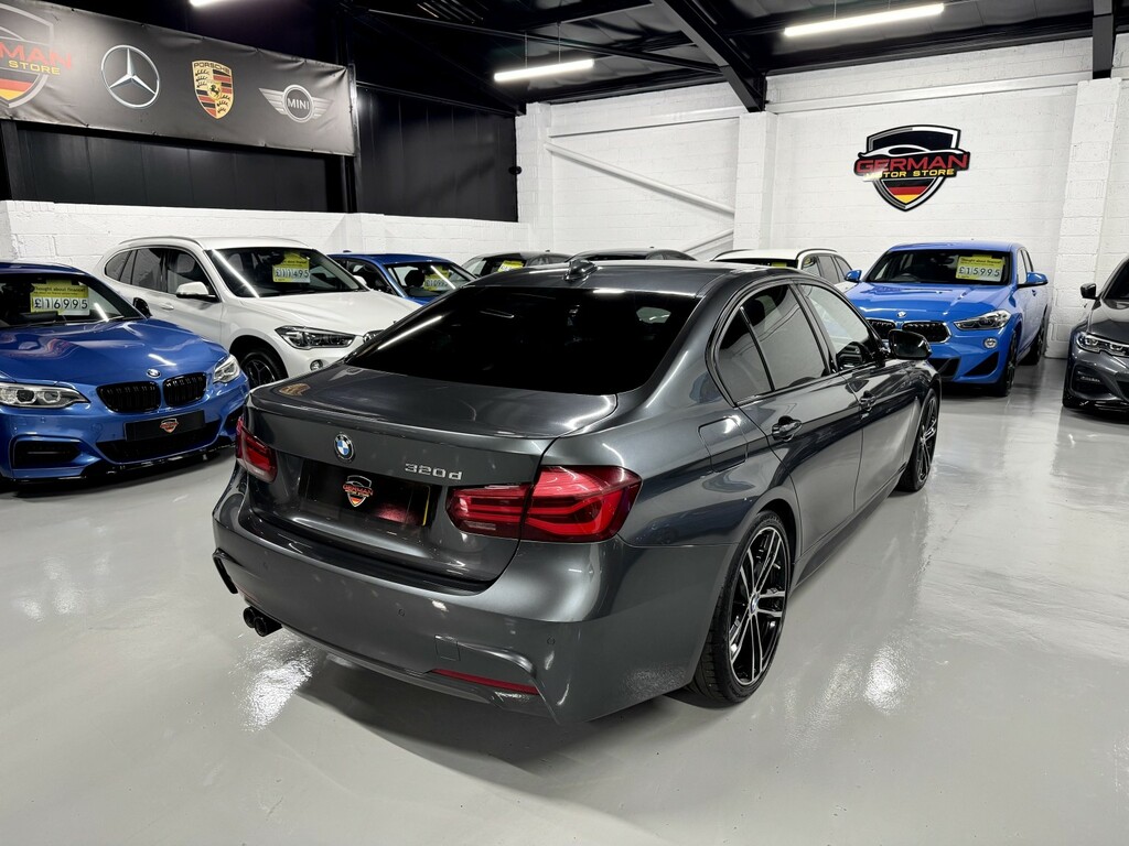 BMW 3 Series 2.0 320D M Sport Shadow Edition Saloon Grey #3
