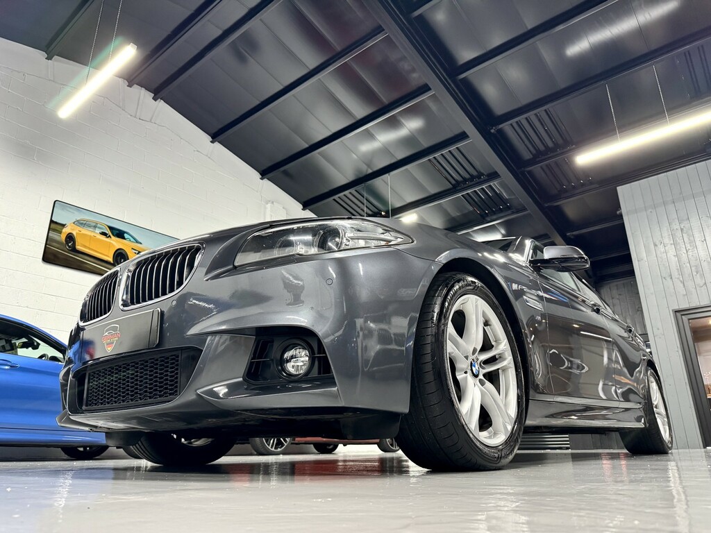 BMW 5 Series Se White #8