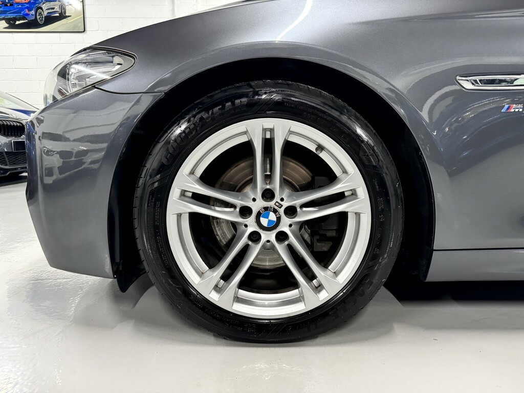 BMW 5 Series 2.0 520D M Sport Saloon Grey #2