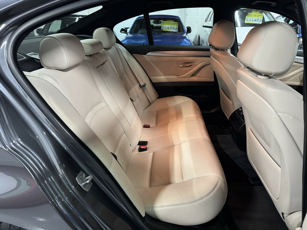 BMW 5 Series Se White #11