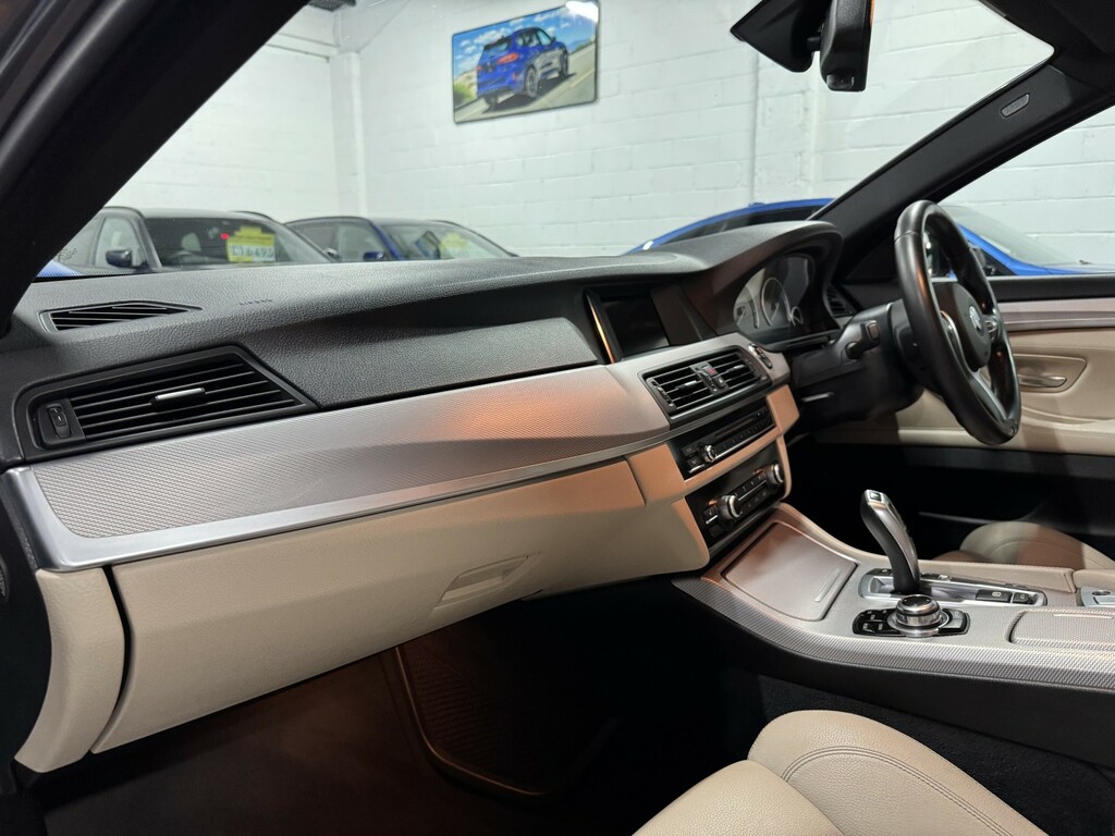 BMW 5 Series 2.0 520D M Sport Saloon Grey #6