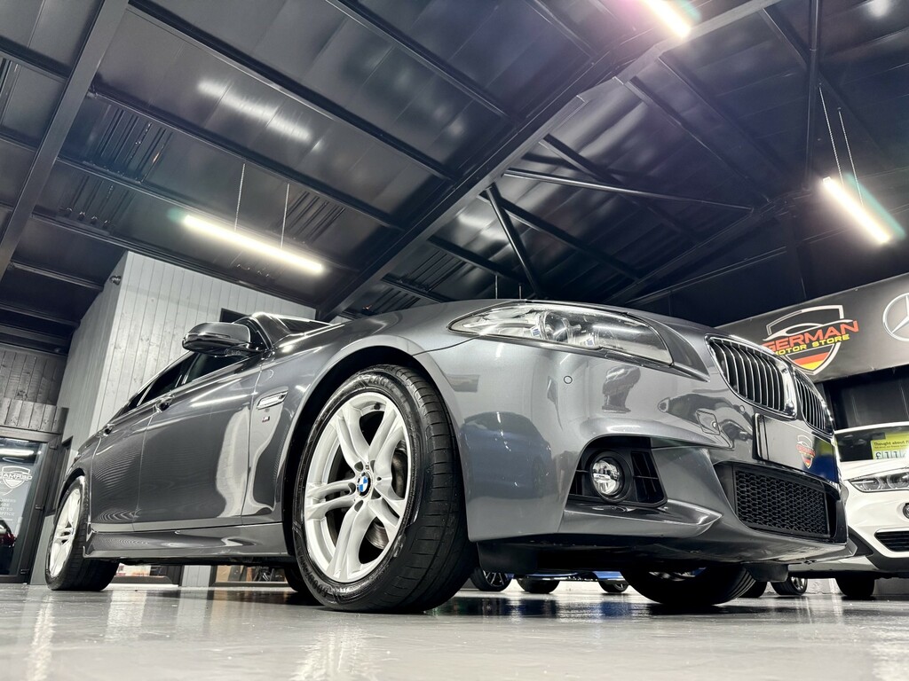 BMW 5 Series Se White #10