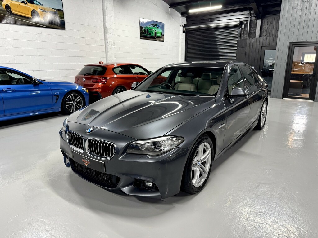 BMW 5 Series Se White #14