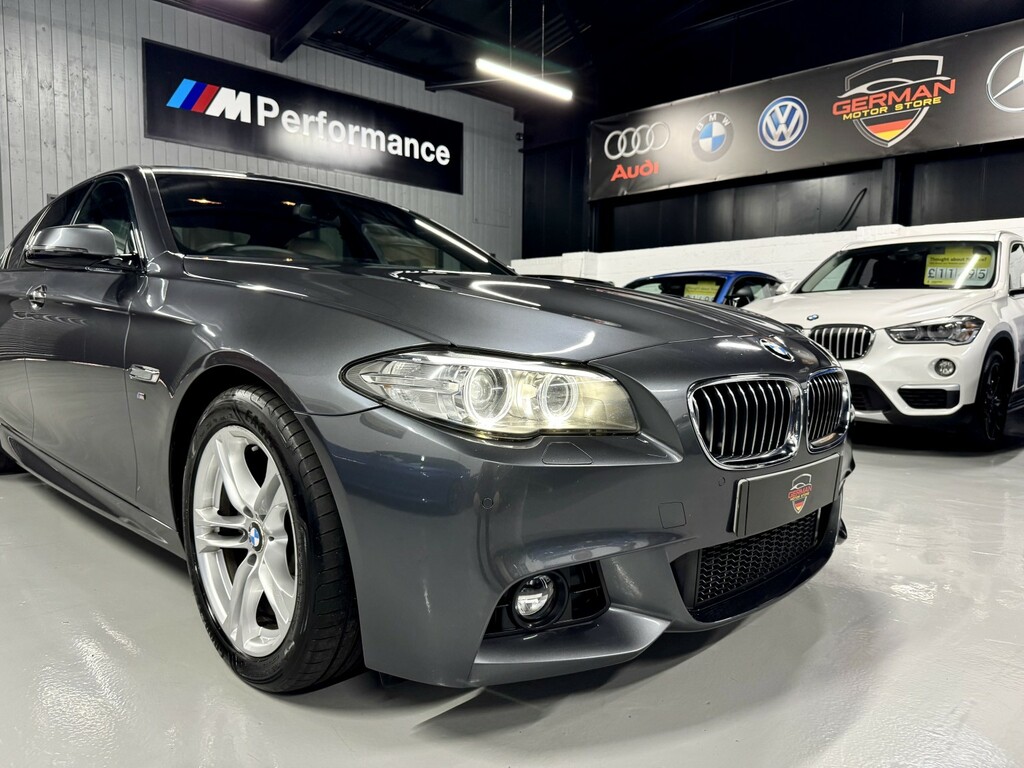 BMW 5 Series 2.0 520D M Sport Saloon Grey #5
