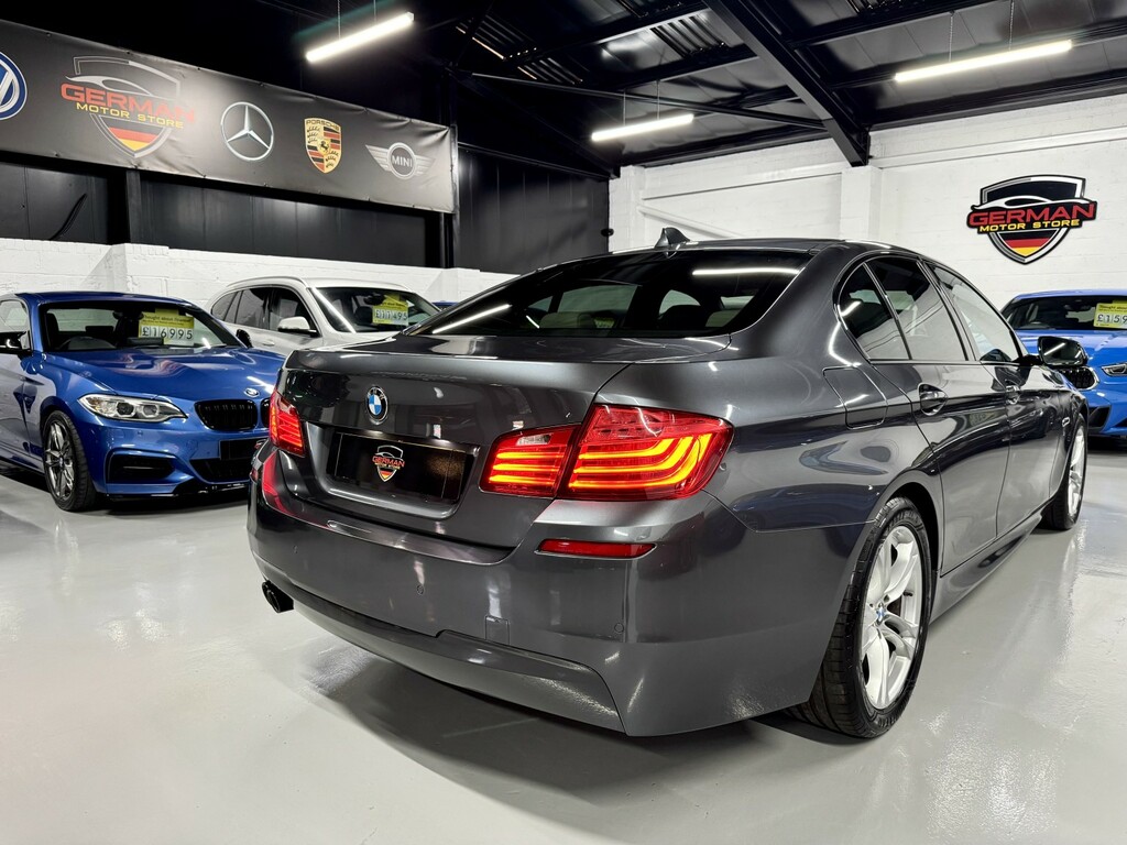 BMW 5 Series 2.0 520D M Sport Saloon Grey #4