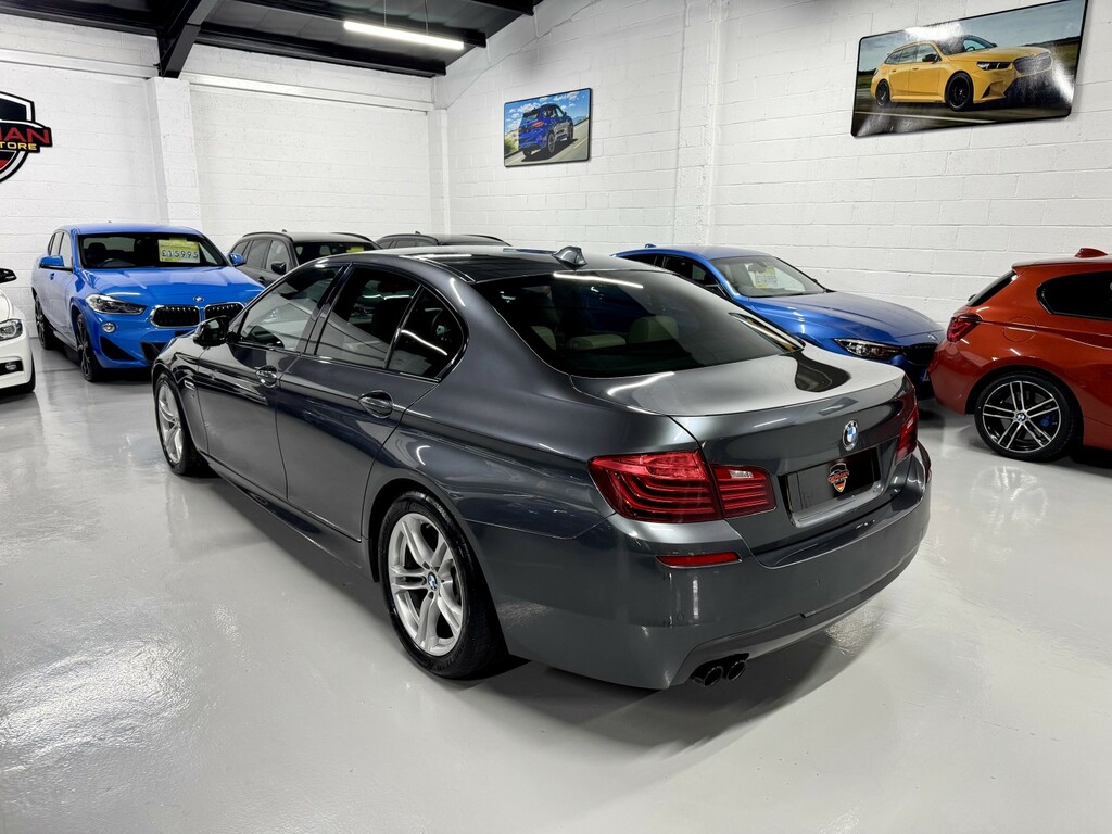 BMW 5 Series Se White #18