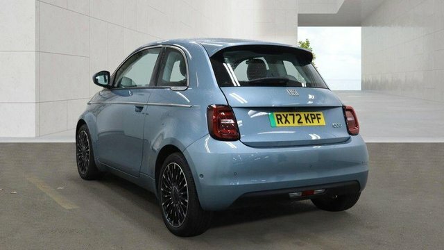 Fiat 500E La Prima Hatchback Blue #3