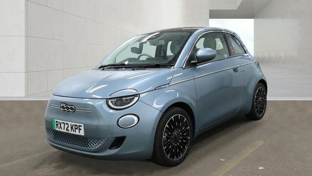 Fiat 500E La Prima Hatchback Blue