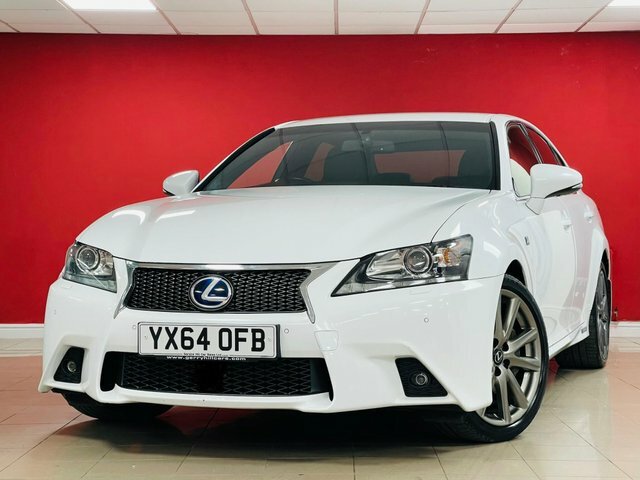 Lexus GS 300H F Sport Saloon White #4