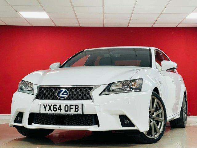 Lexus GS 300H F Sport Saloon White #3