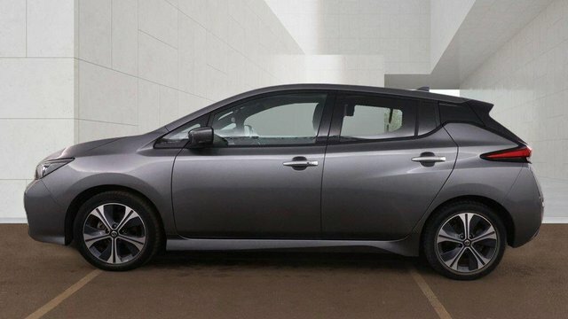 Nissan Leaf 40Kwh Tekna Hatchback 150 Ps Grey #6