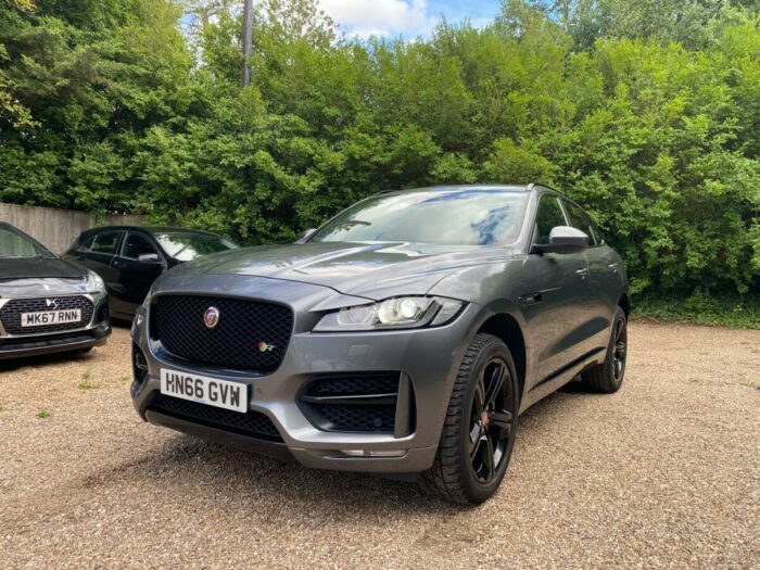 Jaguar F-Pace 2.0 Tdi R-sport Grey 2016 Grey #3