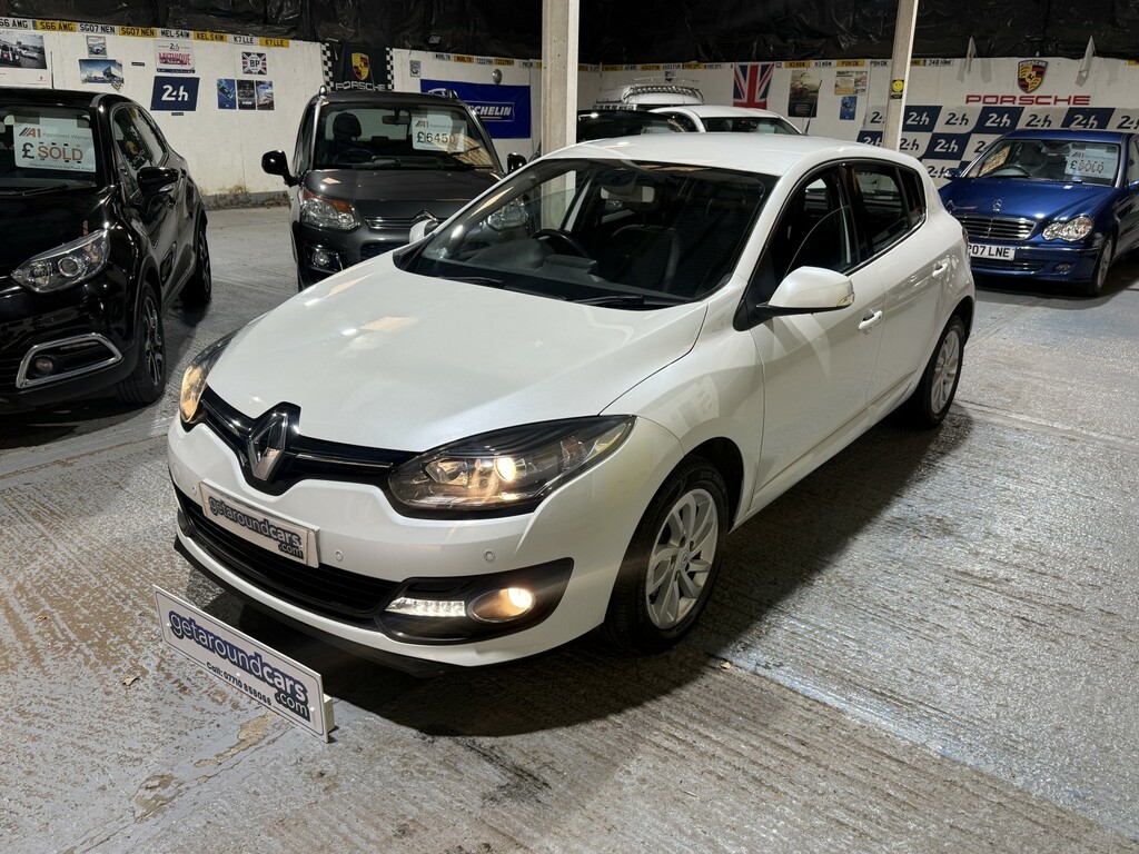 Renault Megane Convertible White #19