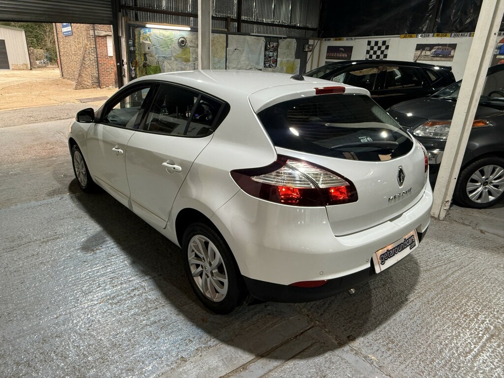 Renault Megane Convertible White #18