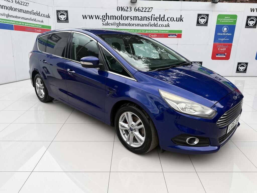 Ford S-Max Mpv 2.0 Tdci Titanium Euro 6 Ss 201616 Blue