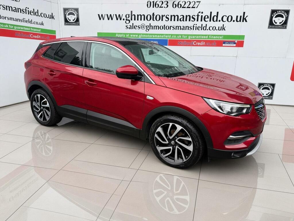 Vauxhall Grandland X Suv 1.2 Turbo Elite Nav Euro 6 Ss 201818 Red