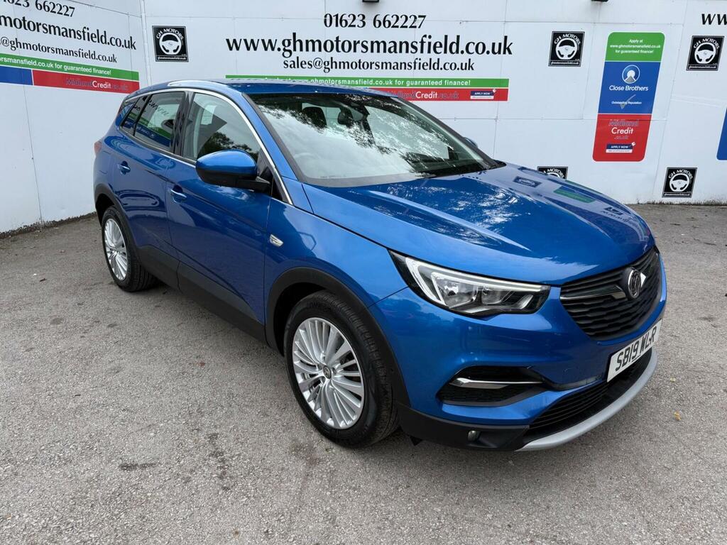 Vauxhall Grandland X Suv 1.5 Turbo D Blueinjection Tech Line Nav Euro 6 Blue