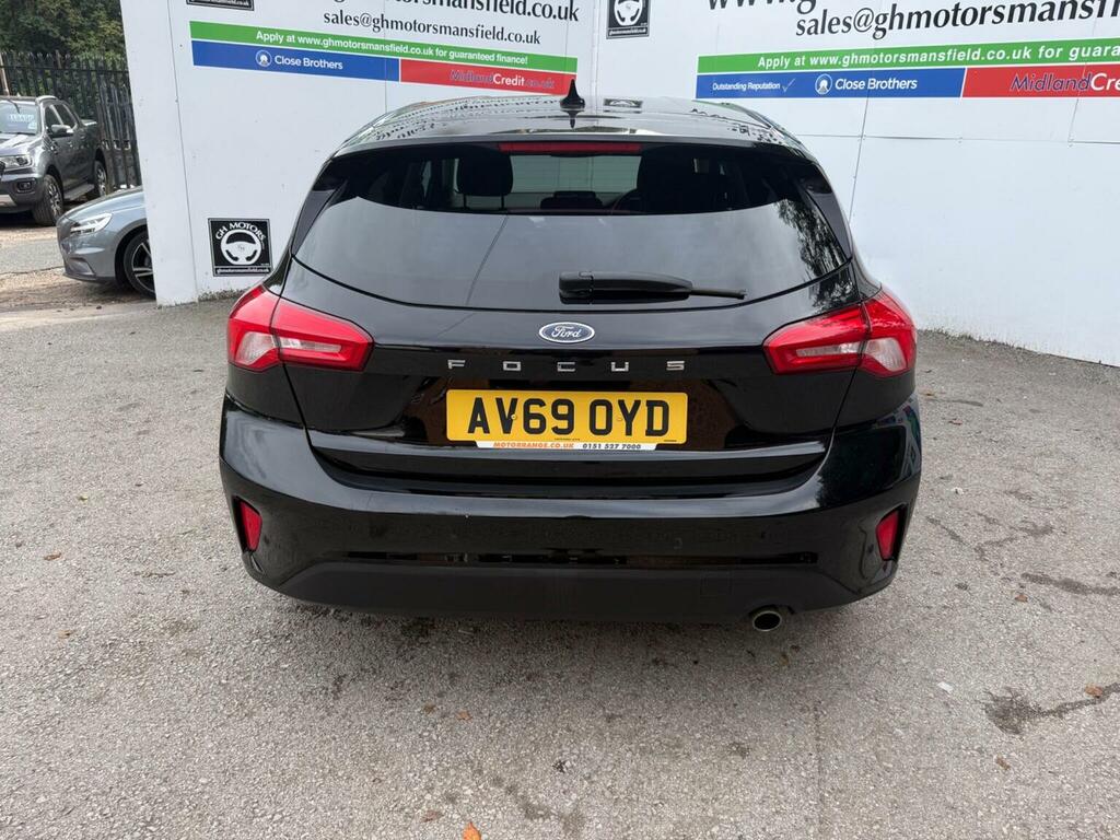 Ford Focus Hatchback 1.0T Ecoboost Titanium Euro 6 Ss AV69OYD Black #5