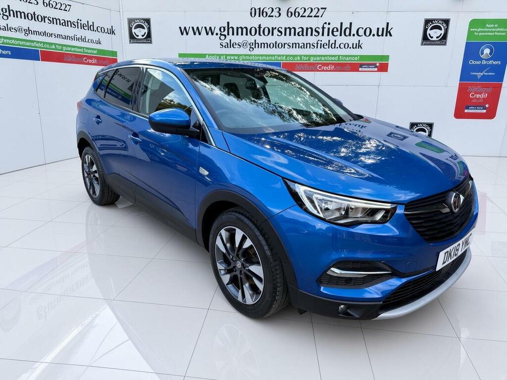 Vauxhall Grandland X Suv 1.2 Turbo Sport Nav Euro 6 Ss 201818 Blue