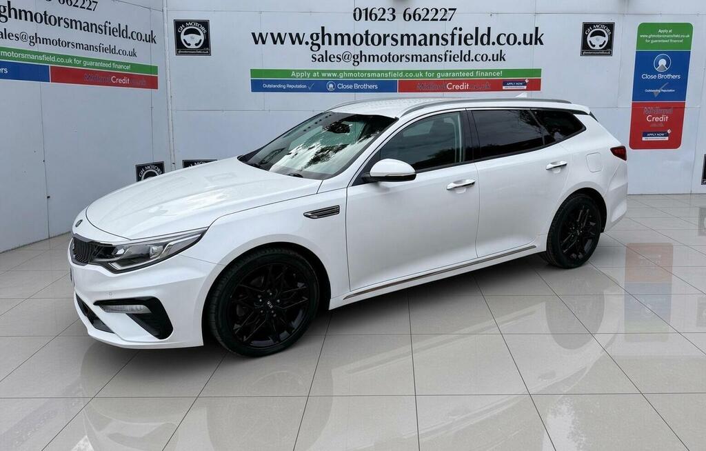 Kia Optima Estate 1.6 Crdi 3 Sportswagon Euro 6 Ss 20 White #3