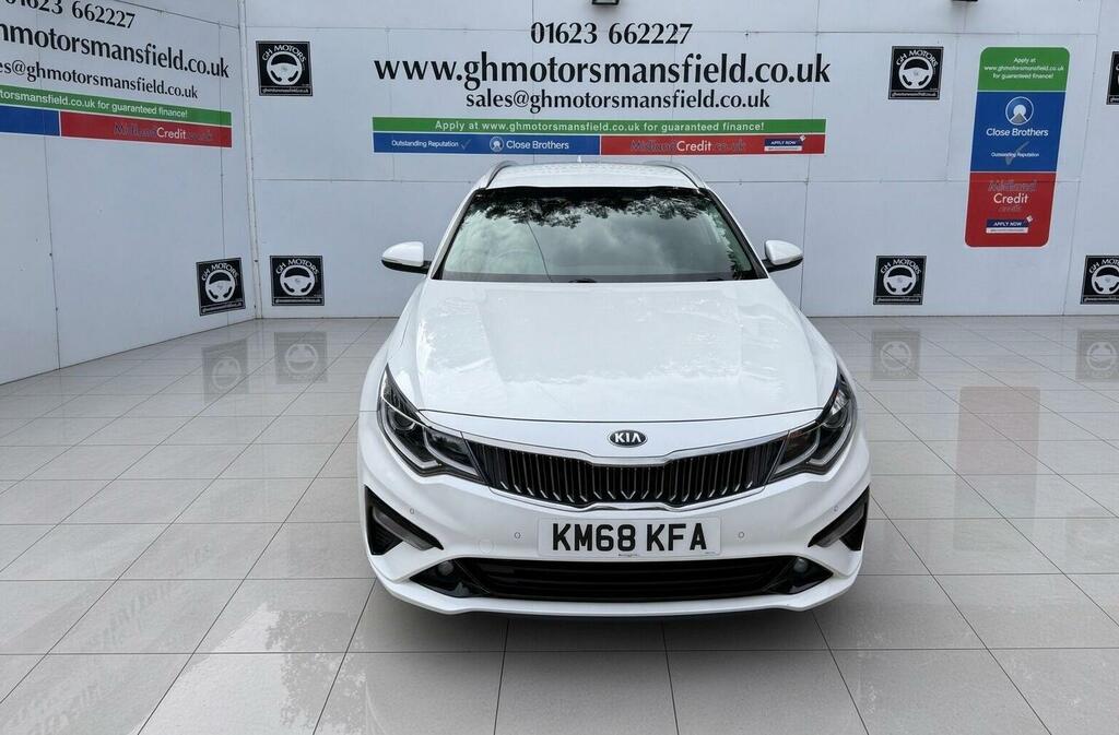Kia Optima Estate 1.6 Crdi 3 Sportswagon Euro 6 Ss 20 White #2