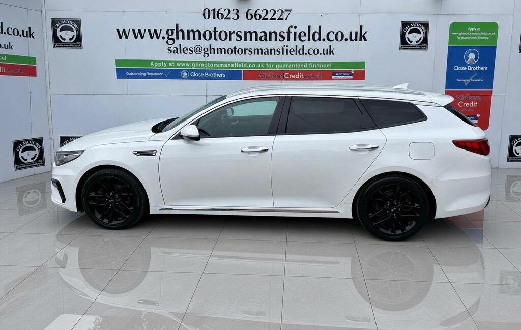 Kia Optima Estate 1.6 Crdi 3 Sportswagon Euro 6 Ss 20 White #5