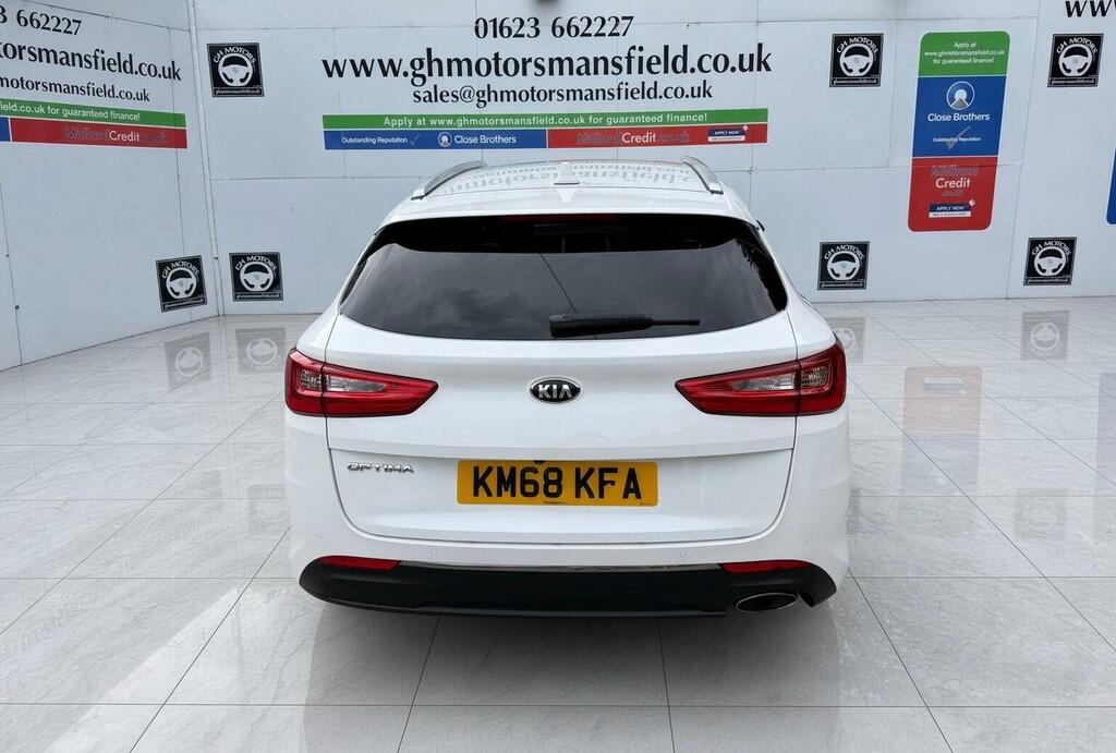 Kia Optima Estate 1.6 Crdi 3 Sportswagon Euro 6 Ss 20 White #6