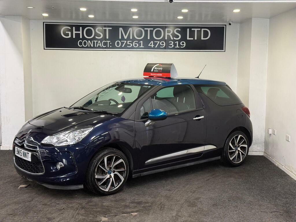 Citroen DS3 1.2 Puretech Dstyle Plus Euro 6 S S Blue
