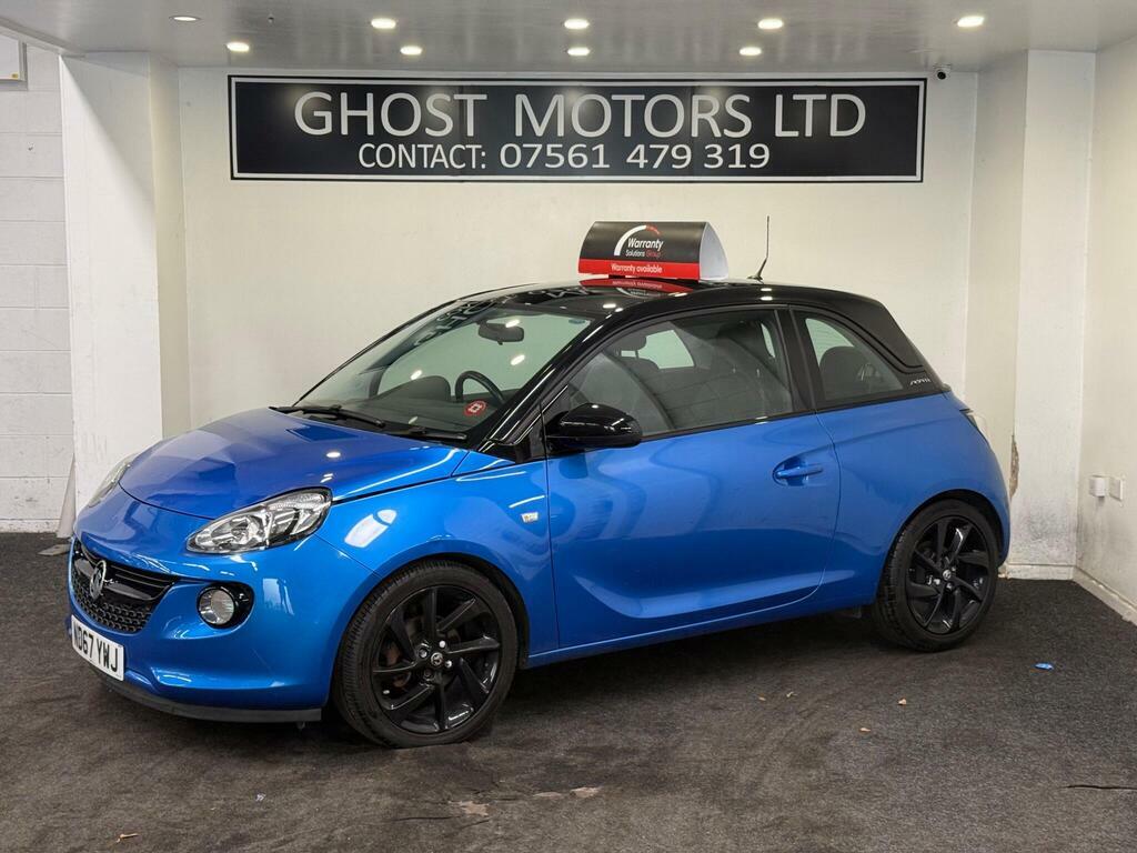 Vauxhall Adam 1.2I Ecoflex Energised Euro 6 S S Blue