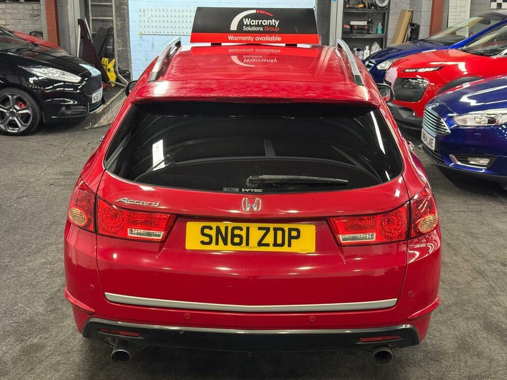 Honda Accord 2.4 I-vtec Ex Tourer Euro 5 Red #4