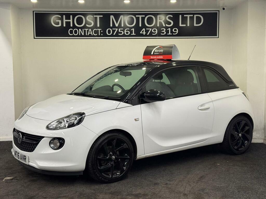 Vauxhall Adam 1.2I Ecoflex Energised Euro 6 S S White