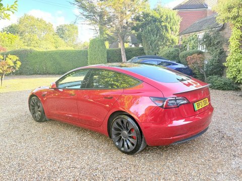 Tesla Model 3 Dual Motor Performance Red #3