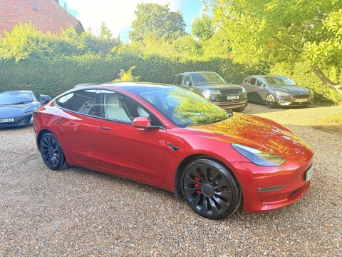 Tesla Model 3 Dual Motor Performance Red #5