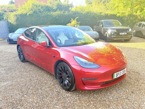 Tesla Model 3 Dual Motor Performance Red #6