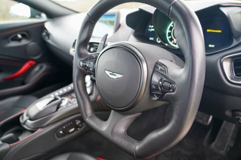 Aston Martin Vantage Coupe Silver #12