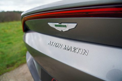 Aston Martin Vantage Coupe Silver #18