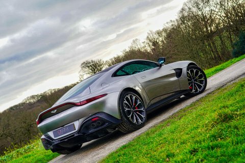 Aston Martin Vantage Coupe Silver #20