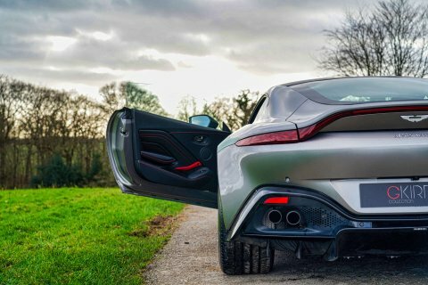 Aston Martin Vantage Coupe Silver #7