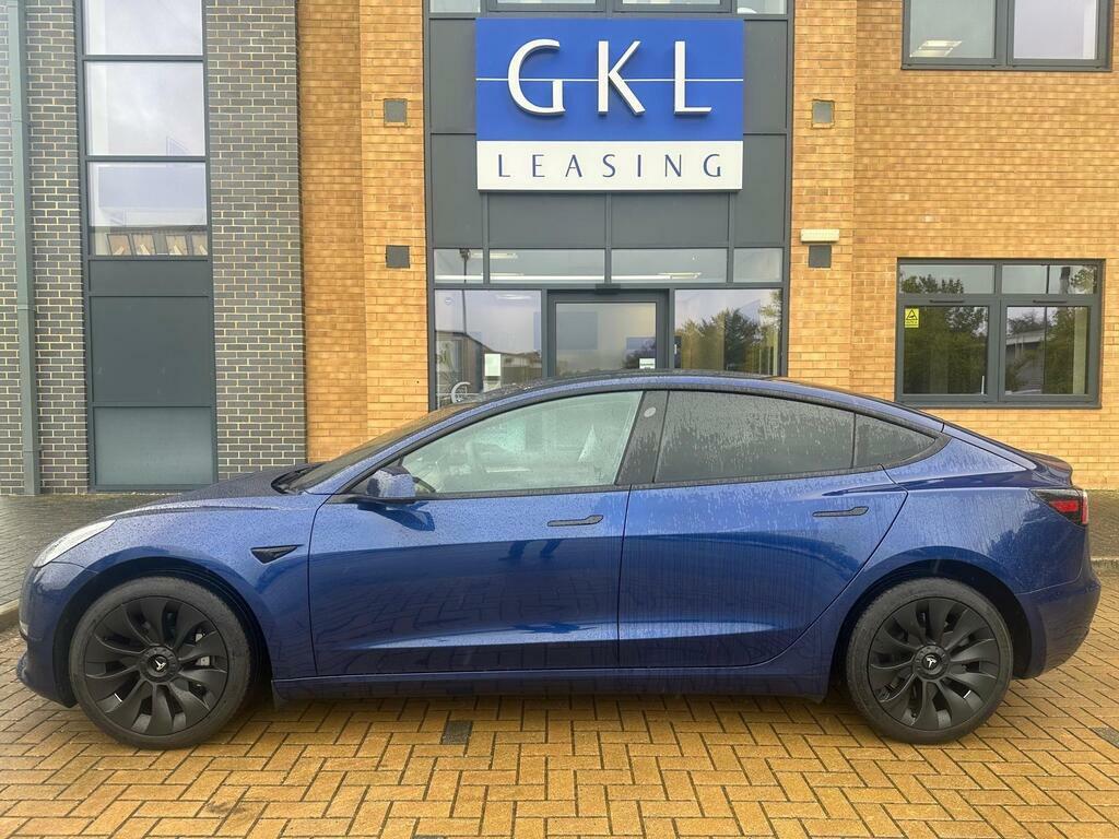 Tesla Model 3 Long Range Rwd Blue #3