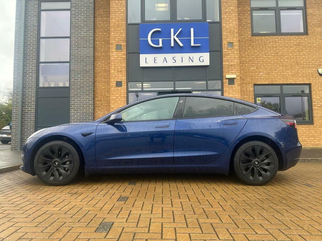 Tesla Model 3 Long Range Rwd Blue #4