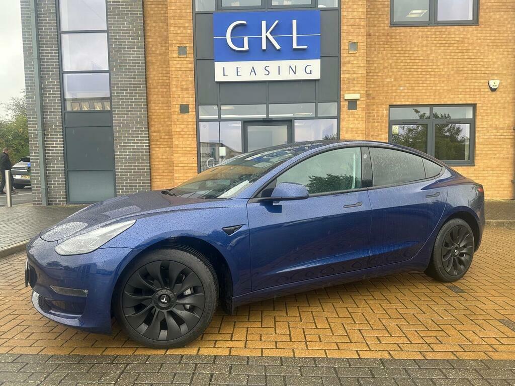 Tesla Model 3 Long Range Rwd Blue