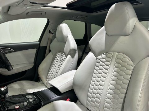 Audi RS6 4.0T Fsi Quattro Rs 6 Tip White #44