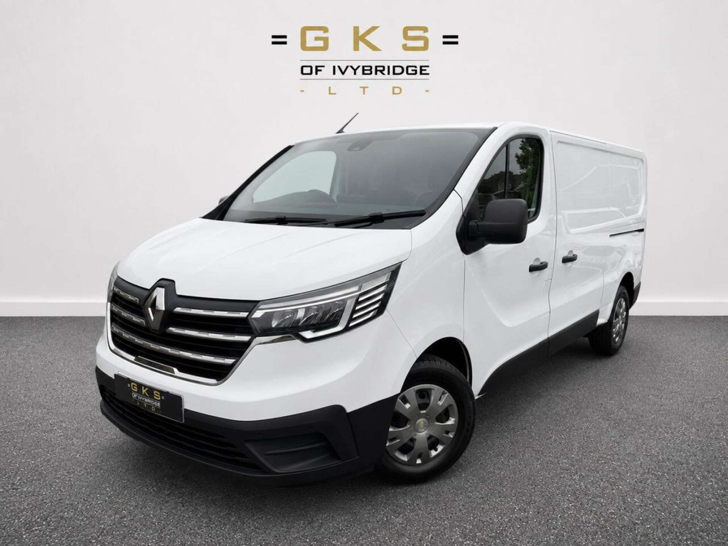 Renault Trafic Blue Sl28 Business Panel Van L1 White
