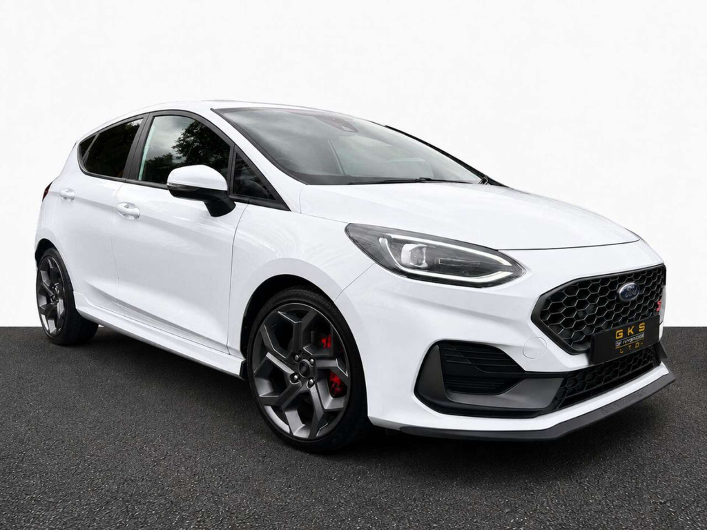 Ford Fiesta 1.5T Ecoboost St-3 Hatchback Euro 6 CN73PZY White #4